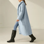 Langer Damenmantel aus Fleece - Ysandre