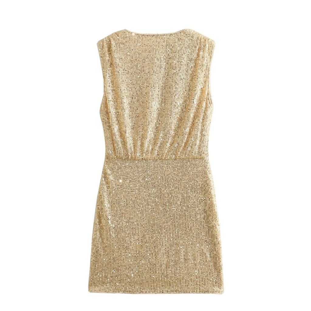 Damenkleid mit Leuchtapplikation - Sarynne