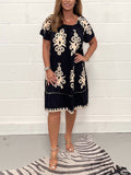 Sarah - modisches Sommerkleid mit Ausschnitt