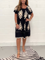 Sarah - modisches Sommerkleid mit Ausschnitt