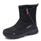 Wasserdichte Herrenstiefel mit seitlichem Reißverschluss und rutschfester Sohle - Rayan