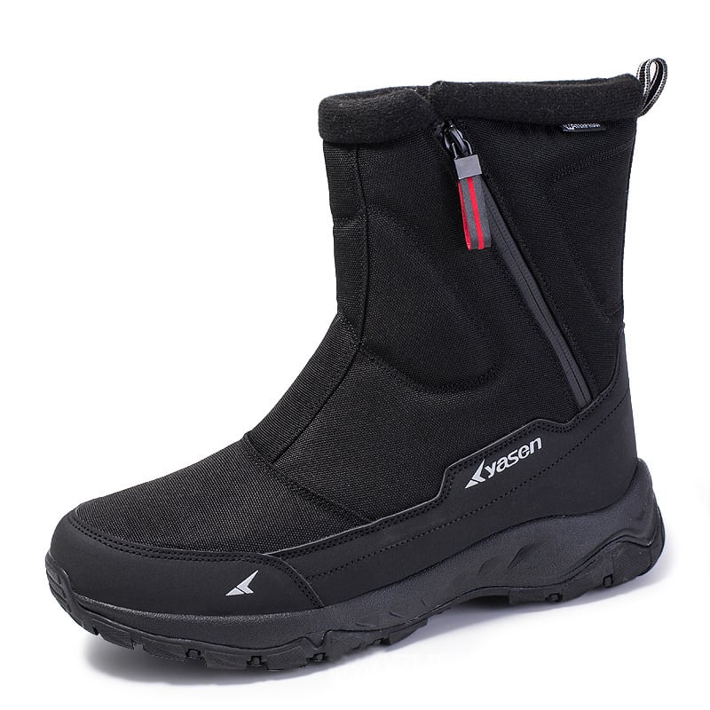 Wasserdichte Herrenstiefel mit seitlichem Reißverschluss und rutschfester Sohle - Rayan
