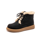 Winterliche Damenstiefelette mit flauschigem Futter - Avenna