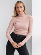 Damen-Rollkragenpullover - Itzel