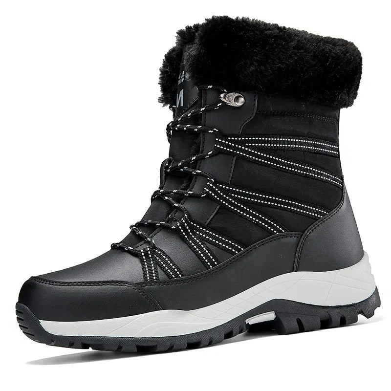 Gepolsterte Winterstiefel mit Warmfutter - Enna