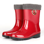 Wasserdichte Damen-Regenstiefel mit Innenfutter - Xavira
