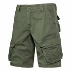 Lässige Cargo-Taschen-Shorts aus Baumwolle für Herren - Jason