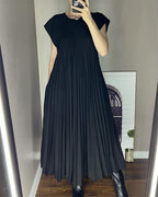 Rachel - Kurzärmeliges Basic-Kleid