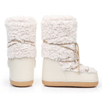 Damen-Schneestiefel mit flauschigem Futter und halbhohem Schaft - Zanarkand