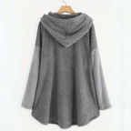 Loes - Warmer flauschiger Katzen-Hoodie