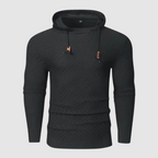 Harvey - Texturierter Pullover-Hoodie für Männer