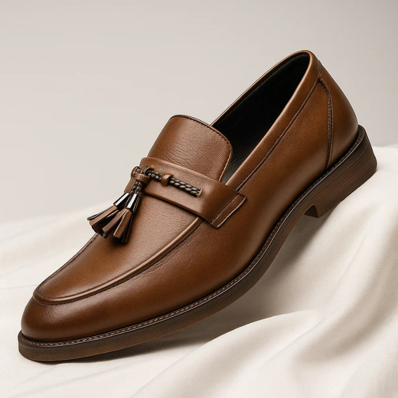 Herren Slipper mit Quasten klassisches Design - Zarev