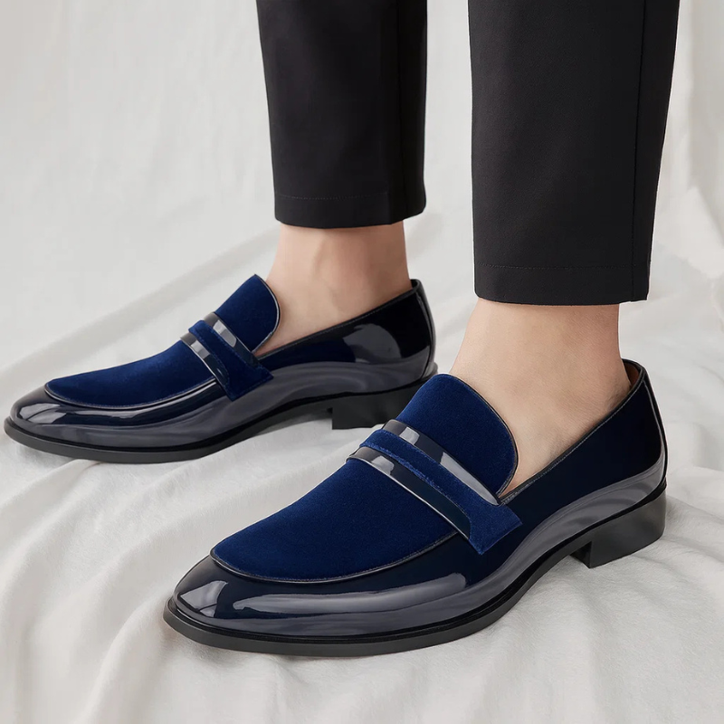 Herren Slipper elegantes Finish ohne Schnürsenkel - Tavren