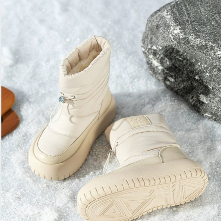 Damen-Schneestiefel mit sportlichem Retro-Design - Lina