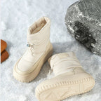 Damen-Schneestiefel mit sportlichem Retro-Design - Lina