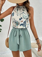 Finja - Tropical Print Zweiteiliges Set