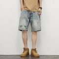 Denim-Shorts für Männer im geraden Stil - Tomás