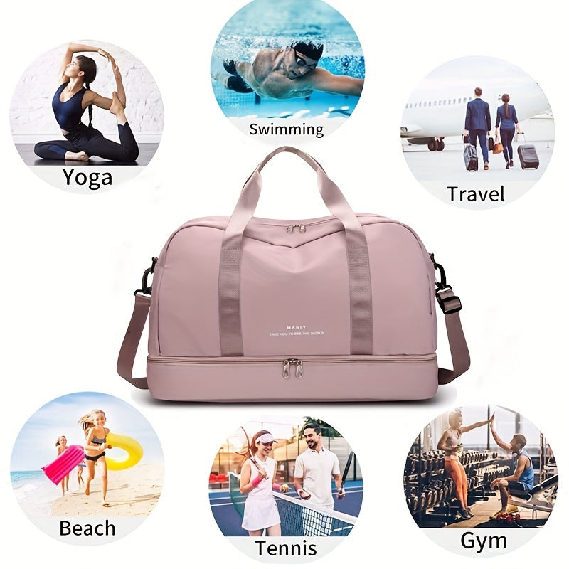 Cleotilde - Vielseitige, erweiterbare Wochenendtasche