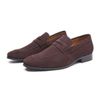 Herren Slipper mit Wildledereffekt im minimalistischen Stil - Kenjiro