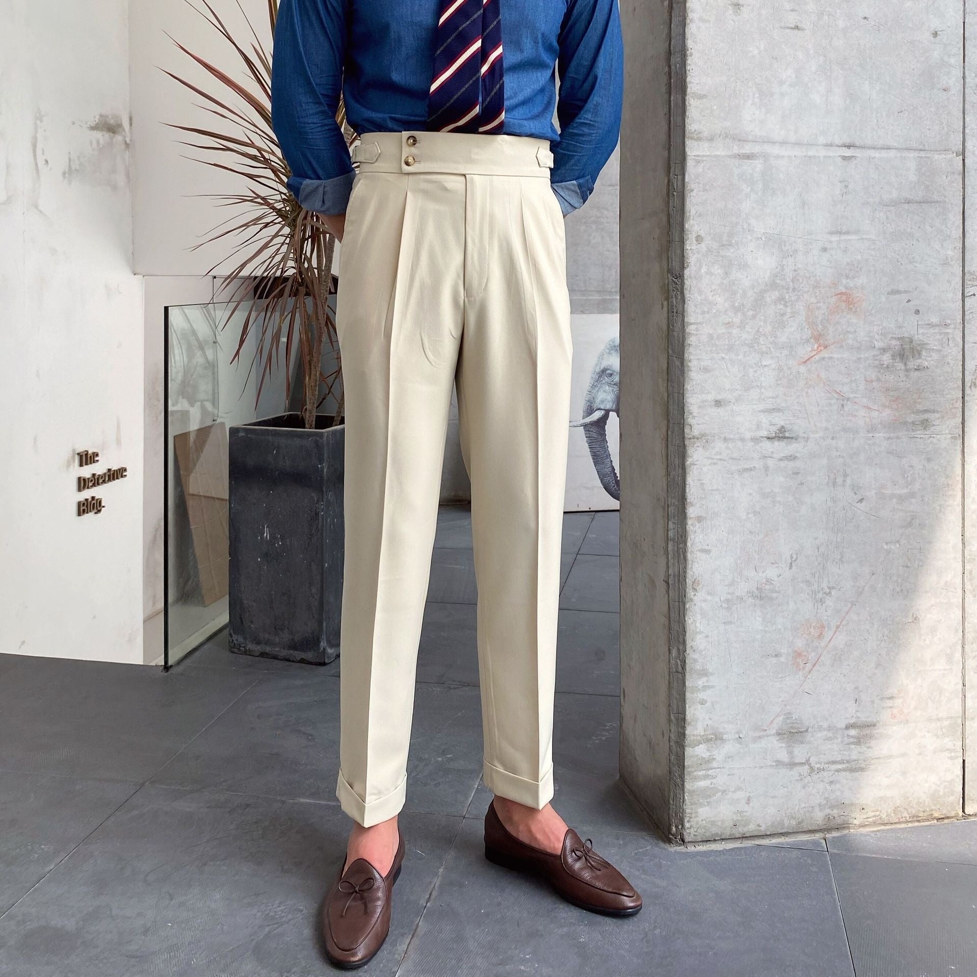 Gerade Kleiderhose - Alessandro