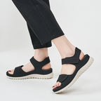 Atmungsaktive orthopädische Damensandalen mit dämpfender Sohle - Luren