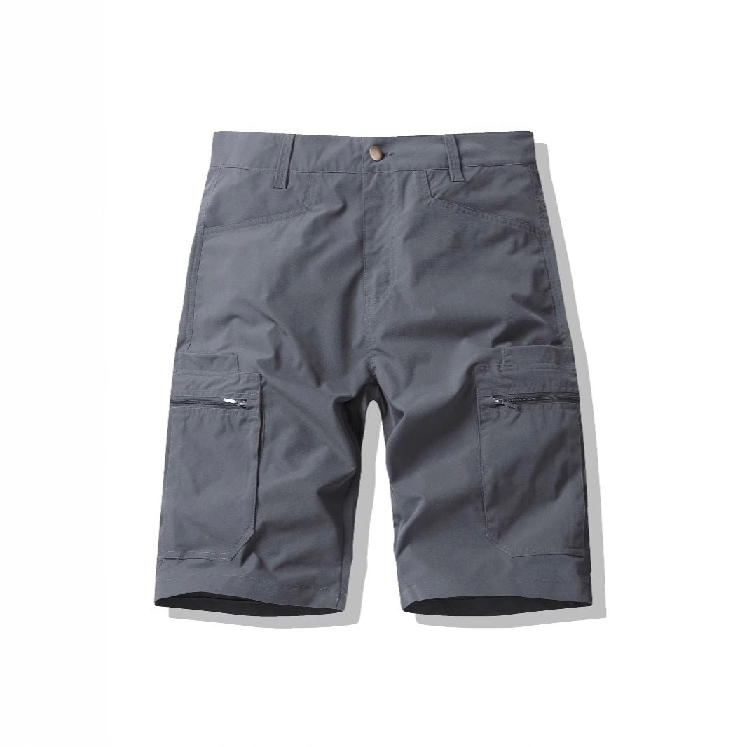 Cargo-Shorts mit Taschen und seitlichem Reißverschluss für Männer - Erling