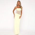 Langes Partykleid aus Spitze für Frauen - Rina