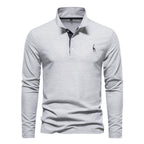 Langärmeliges Herren-Poloshirt - Dario