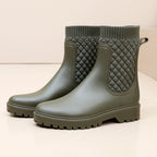 Wasserdichte, rutschfeste Damen-Regenstiefel - Lirena