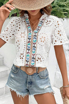 Aurora Bluse Damen – Elegant und Bequem