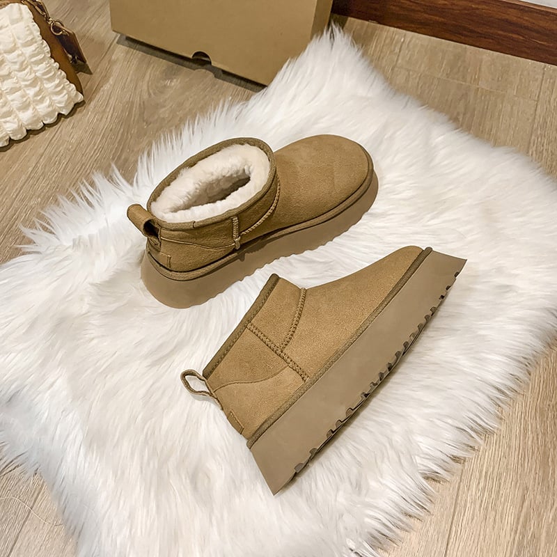 Damenstiefeletten mit warmer Innenausstattung - Yseline