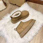 Damenstiefeletten mit warmer Innenausstattung - Yseline