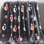 Thermodecke mit Weihnachtsmotiv