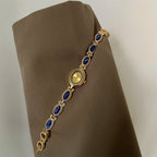 Damenschmuck Armbanduhr mit ovalem Detail - Alviera