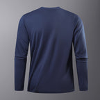 Langärmeliges Dry Fit Sport-T-Shirt für Männer - Hjalmer