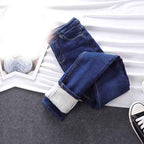 Damen-Thermohose mit Denim-Effekt - Sylverine