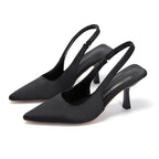 Damen spitz zulaufende Pumps mit mittlerem Absatz - Anays