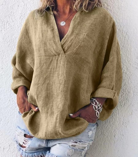 BLAIRE - MODISCH TRENDIGE IBIZA BLUSE