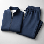 Herren-Sport-Set mit Frontreißverschluss und gerader Hose - Adrián