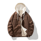 Herrenjacke mit Baumwolleffekt - Marek