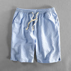 Vertikal gestreifte Herren Shorts mit Kordelzug - Lecce