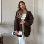 Damen Strickjacke in Übergröße - Liora