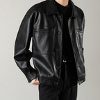 Jacke mit Knopfverschluss und Fronttaschen - Orvex