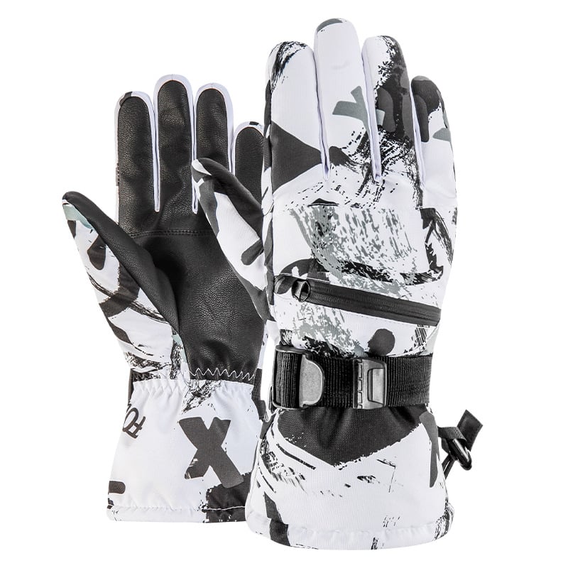 Warme und wasserdichte Unisex-Skihandschuhe