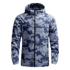 Leichte Herren-Kapuzenjacke im sportlichen Stil - Korex