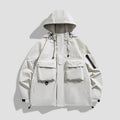 Winddichte Cargo Jacke mit Kapuze - Lukas