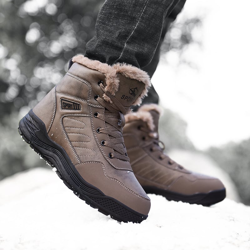 Wasserdichte Herrenstiefel mit warmem Inneneffekt - Maevon