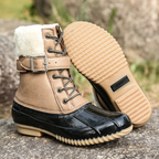 Wasserdichte Damenstiefel mit Warmfutter und rutschfester Sohle - Maeve