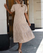 Zyonn - Kleid mit Puffärmeln