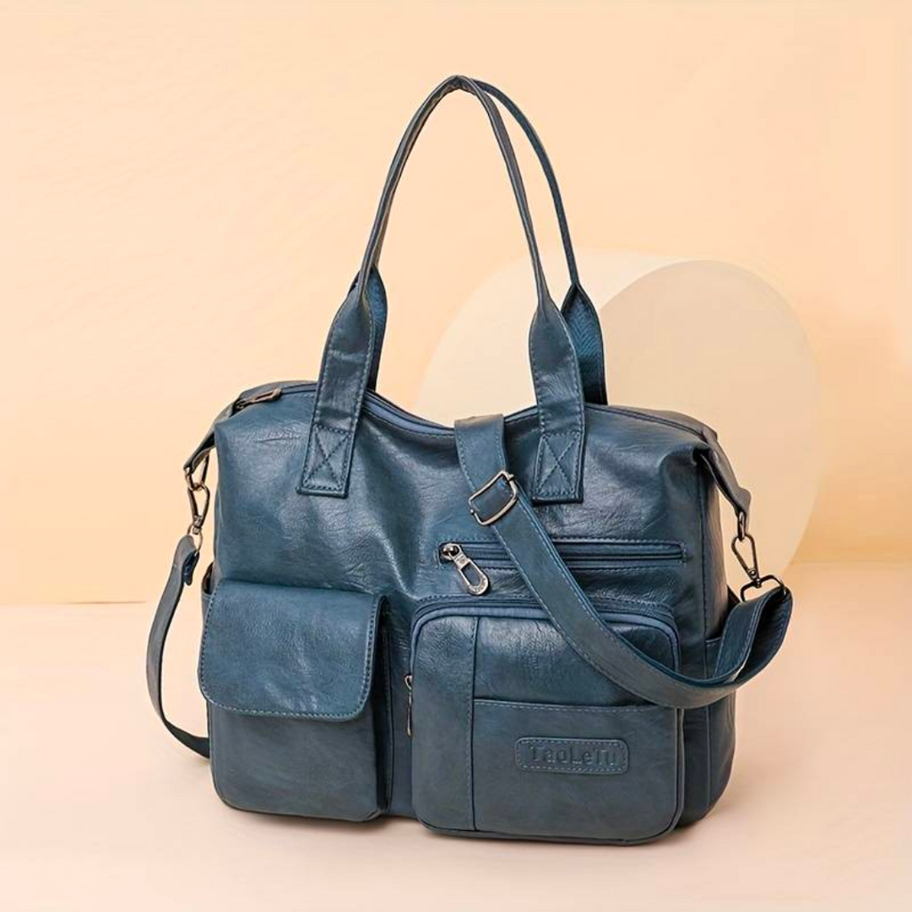 Anneke - Stylische Leder Umhängetasche